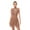 Dusty Pink-A, variant on Womens Glittery Rhinestone Figure Skating Dress Sheer Mesh Patchwork Backless Modern Lyrical Dance Dress Black-A S