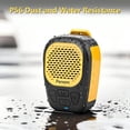 thumbnail image 2 of Altavoz Bluetooth portátil Penom resistente al agua, amarillo, 2 of 6