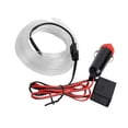 thumbnail image 1 of Tira de luces LED para iluminación Interior de coche de 3M, guirnalda de luces LED para coche, línea de tubo de cuerda de alambre, tira de luz Automoción decorativa y accesorios azul hielo Riwesomey VI000918-04B, 1 of 6