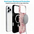 thumbnail image 3 of SKLYDDI Funda para iPhone 13 Pro Max Floral Rosa con Blanco Compatible con MagSafe, 3 of 7