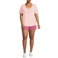 thumbnail image 4 of Terra & Sky Women’s Plus Size Terry Cloth Shorts, 5” Inseam, 2-Pack, 4 of 6