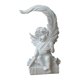 thumbnail image 5 of Figuritas de de ala, estatua de Ángel Adorable, colección artesanal, estatua de jardín, escultura para fiesta de boda, decoraciones izquierda, 5 of 8