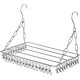 thumbnail image 1 of Sock Drying Rack, Sock Dryer, Hanging Clothes Drying Rack with 36 Windproof Stainless Steel Pegs for Socks, Underwear, Clothes, Towels, 1 of 5