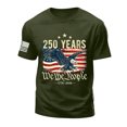 thumbnail image 5 of Leey-World 250th Anniversary Shirts American Flag T Shirt 250 Years America Anniversary Shirt Patriotic Shirts Tops(AG,M), 5 of 5