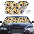 thumbnail image 2 of Daiia Musical Instruments Windshield Sun Shade for Car SUV Truck (Medium ), Car Sun Shade Windshield, Car Shades for Front Windows, Sunshade for Car Windshield, 2 of 7