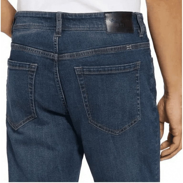 Oxford Men's Straight Cut Jeans – 34W X 30L, Armourlite Denim With Stretch, CE Knee & Hip Protectors, Motorcycle Riding