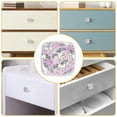 thumbnail image 5 of 4 Pieces Set Drawer Pulls Handle Square Wardrobe Cabinet Knobs with Stainless Steel Screws Furniture Kitchen Decor, 5 of 5