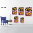 thumbnail image 4 of Jarrón de pared en lienzo UZMKM, naranja y limón, 80 x 120 cm, 4 of 8