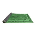 thumbnail image 2 of Ahgly Company Indoor Round Persian Emerald Green Traditional Area Rugs, 8' Round, 2 of 4