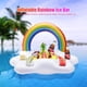 thumbnail image 1 of Titular De La Bebida Inflable Soporte inflable para bebidas, piscina, arcoíris, fruta flotante, barra de servicio, bandeja de mesa, 1 of 3