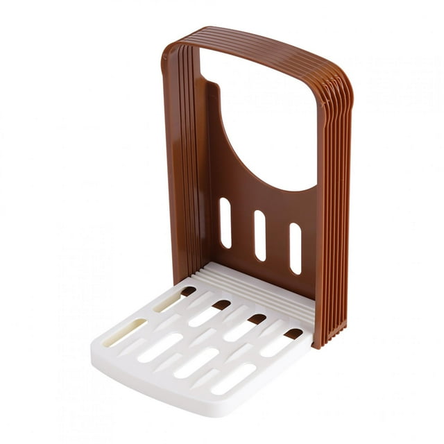 Khall Bread/TOASTa SLICERa/Cutter Mold Kitchen Sandwich Slicing Guide Foldable Tools with 4 Thickness,Bread Cutter, TOASTa Cutter