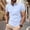 Light Blue, variant on YLSDY Mens Sports Shirts Casual Short Sleeve Athletic T-Shirts Slim Fit Classic Buttons Contrast Collar Shirt Green XL