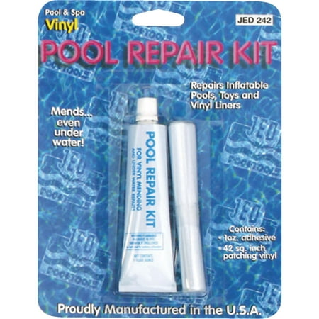 Jed Pool Tools 35-242 Vinyl Pool Liner Repair Kit (Best Way To Clean Pool Liner)
