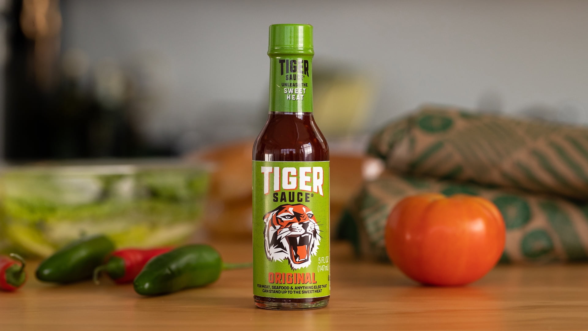 Try Me Tiger Sauce Original Hot Sauce,(2 PACK)