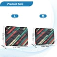 thumbnail image 4 of FORMRS 15-15.6 inch Laptop Sleeve Case Soft Carrying Quilted Computer Bag Cover, Abstract Stripes, 4 of 7