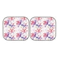 thumbnail image 7 of Haiem Lilies Flowers Car Windshield Sun Shade (2 Pieces) Foldable Windshield Sun Shade Car Accessories for Truck SUV Pickup-Small, 7 of 7