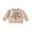 Camel Color, variant on Bagilaanoe Toddler Baby Girl Casual Sweatshirt Long Sleeve Letter Print Pullover 6M 12M 18M 24M 3T 4T Kids Fall Loose Tee Tops