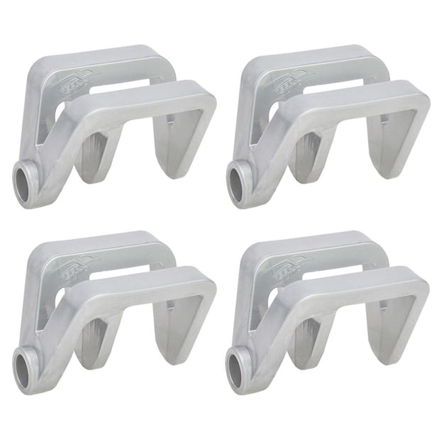 Clips de parachoques para barcos, accesorios ajustables para barcos, piezas de accesorios, gris, 4 Uds.