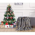 thumbnail image 4 of Touch Ultra Plush Christmas Holiday Printed Fleece Throw/Blanket-50 x 60inch, (Golden Heart), 4 of 6