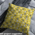 thumbnail image 2 of Homewish Abstract Sheep Fabric by the Yard 1 Yard,Cartoon Animal Home Decor Fabric by the Yard,Yellow White Gray Sewing Fabric For Girls Kids,Ultra Soft Home Decor, 2 of 6