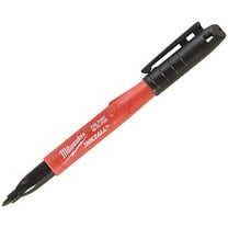 Milwaukee 48-22-3100 Inkzall Jobsite Fine Point Black Permanent Marker Pack of 24