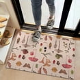 thumbnail image 2 of Red Mushroom Insect Light Pattern Door Rugs,Washable Non Slip Door Mats Indoor,Decorative Door Mats,Entry Mat Indoor for Entrance,Bedroom,Kitchen,Bathroom,20"x32", 2 of 6