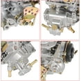 thumbnail image 3 of EPOTOOR 2 Barrel Carburetor for Weber 38 x 38 DGES 390 CFM Carb Replacement for Fiat Renault Ford VW Dodge Jeep Toyota Pickup 19830.202, 3 of 7