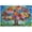 500 PCS, variant on 500 Piece Stained Glass Tree of Life Colorful Mosaic Flower Art Puzzle for Adults, 20.5x15 in – Hard Impossible Challenging Family Game