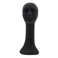 thumbnail image 2 of kusrkot Long Neck Foam Female Human Head Display Stand Manikin Model for Jewelry Black, 2 of 9