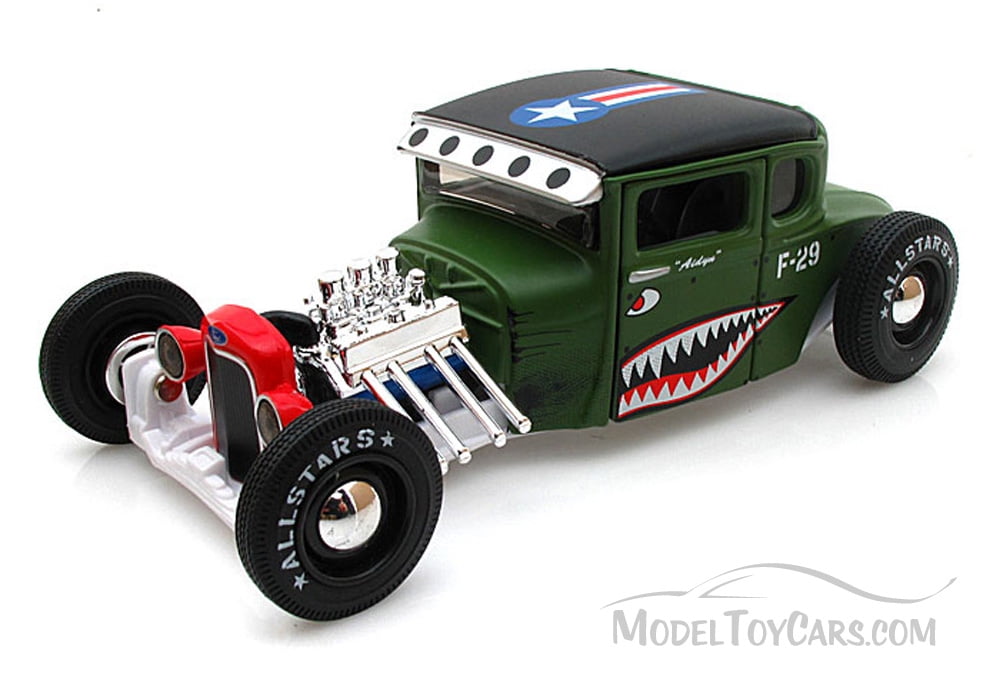 Made In Mexico Mexican Ford Hot Rod Plastic toy Car 