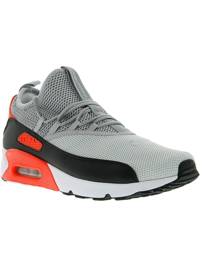 Nike Men's Air Max 90 Ez Pure Platinum / Wolf Grey - Black Ankle-High Walking Shoe 8.5M -