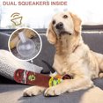 thumbnail image 3 of Pet Bit Toy Dog Faging Chewing Plush Squeaky Con Forma Cigarro para Pequeños Y Grandes Repunte Peluche Cumpleaños, 3 of 9
