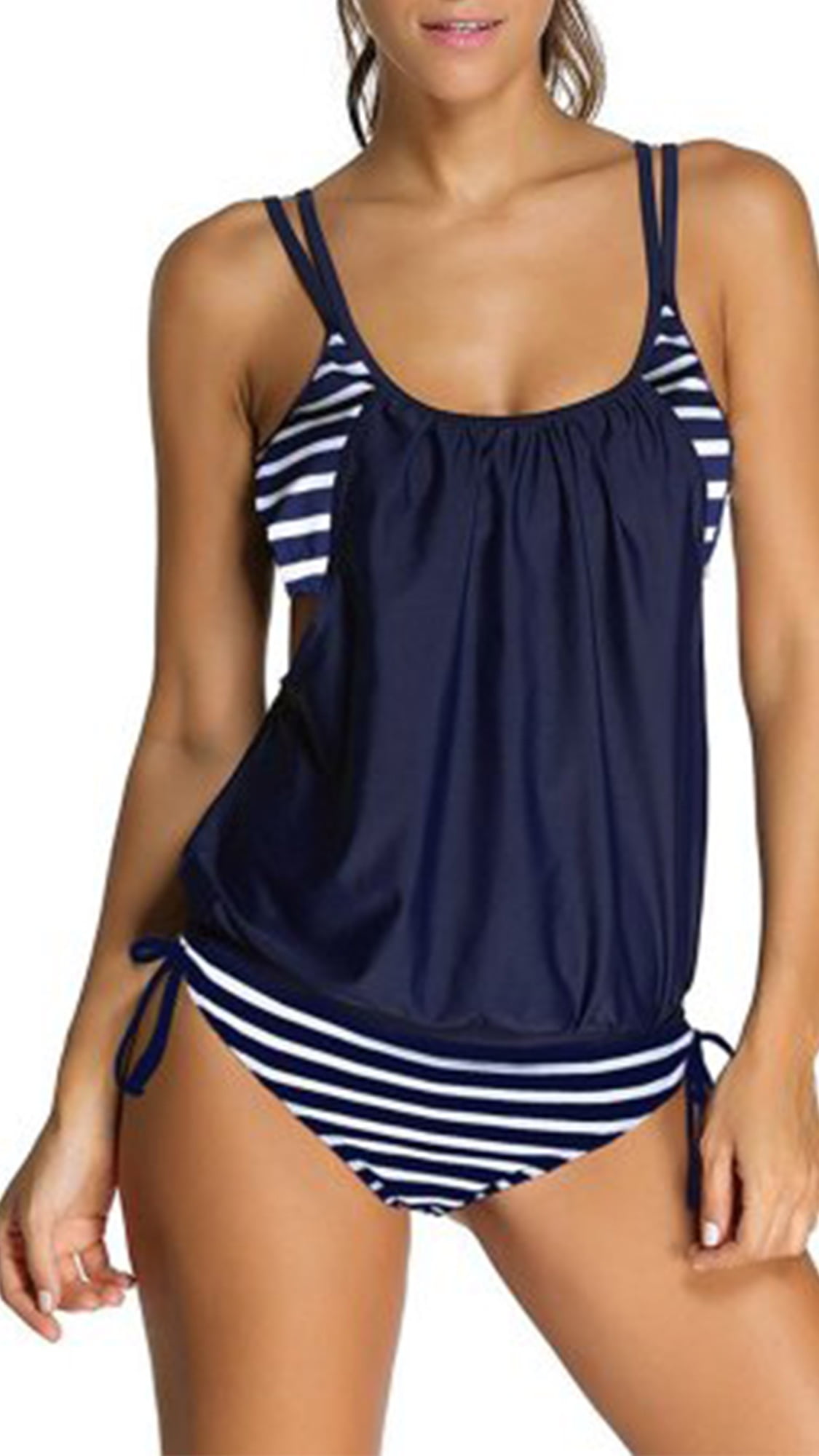 double up tankini swimsuit