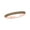 Pink - Gold Vermeil Plated silver | Champagne Diamond, variant on 1/4 Ct Natural White Diamond Stackable Band Ring for Women in 925 Sterling Silver Minimal Wedding Anniversary Promise Jewelry Gift for Her