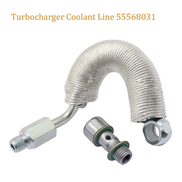 Car Turbocharger Coolant Return Hose Replacing Professional Detachable Oil Pipe Accessories Replacement for Encore 2013-2020 Type 1