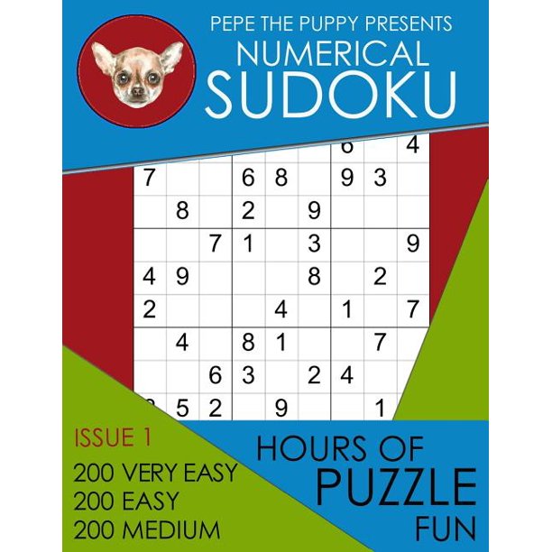 pepe the puppy presents numerical sudoku issue 1 200 very
