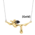 thumbnail image 2 of Collar Minimalista Minnieouse Abeja Gotas De Agua Colgante, 2 of 5