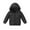 Black, variant on Boy Winter Coat Kids Puffer Jacket with Pocket Zip up Hooded Coat Warm Windproof Outerwear Coats Boys Jackets Size 9-10 Years
