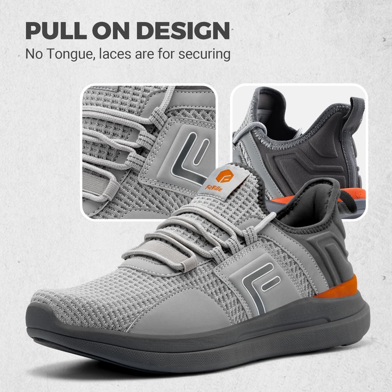 FitVille Mens Sneakers Running Shoes Breathable Walking  display picture 1