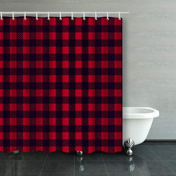 Buffalo Plaid Shower Curtain