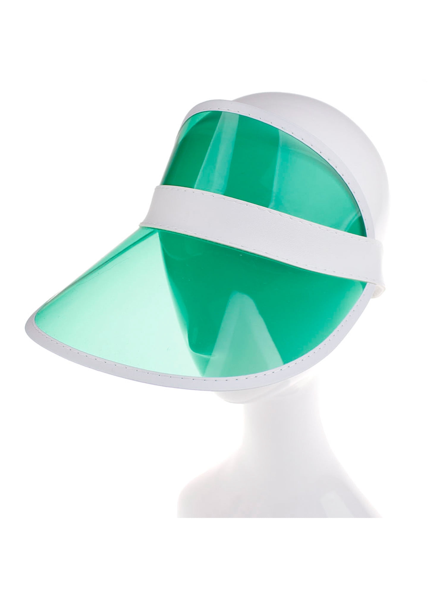 Unisex Summer Neon Sun Visor Hat For 