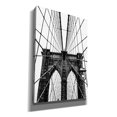 thumbnail image 2 of Cortesi Home 'Brooklyn Bridge Web Vertical' by Nicklas Gustafsson Canvas Wall Art, 18"x26", 2 of 2