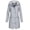 M-Grey, variant on 2025 Solid Outdoor Size Plus Fleece Fitted Jacket Women Windproof Raincoat Hooded Rains for Women Waterproof Jacket Women Women's Zip Womens Jacket