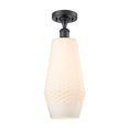 thumbnail image 5 of Innovations Lighting  Windham - 1 Light 7" Semi-Flush Mount Antique Brass/Seedy, 5 of 5