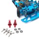 thumbnail image 3 of Ounissouiy 1/28 Control remoto coche Metal diferencial actualizaciones modificación eje de transmisión Kit reemplazo pieza DIY rodamiento accesorios Kits de construcción modelo Rojo Ounissouiy FN009996-02B, 3 of 6