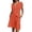 Orange, variant on Womens 2 Piece Matching Sets 2026 Fashion Suit Vest Button Down Tops Shorts Set Spring Business Casual Vacation Outfits