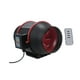 thumbnail image 5 of Extractor de aire de pared de 4 pulgadas para exteriores, 40 W, para áticos, baños y oficinas. con control remoto, 5 of 7