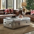 thumbnail image 3 of ACME Table Basse Carrée Brancaster en Aluminium, 3 of 4