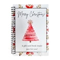 thumbnail image 2 of Spiral Bound Card Book,Merry Christmas Gift Card Book,Christmas Giftcard Book,Cute Xmas Gift Cards Holder Book With Surprises On Every Page,Presentation Suitable for Family Friends 7.09in X 5.12in, 2 of 9
