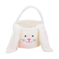 thumbnail image 2 of Easter Basket Plush Easter Bunny Long Ears Bags Easter Basket Rabbit Buckets Easter Tote Bags Children Gift Storage Handbag Easter Basket Stuffers, 2 of 5